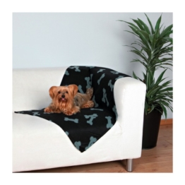 Trixie Fleecedecke Beany 100 x 70 cm - Schwarz