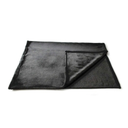 Wolters Kuscheldecke Sweet Dreams in schwarz - Gr. M