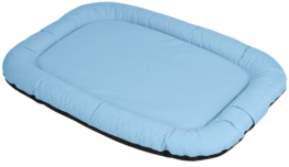 Knuffelwuff | Lucky blau | L 100 x B 73 x H 12 cm