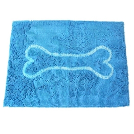 Wolters Dirty Dog Doormat aqua und light-aqua Größe L